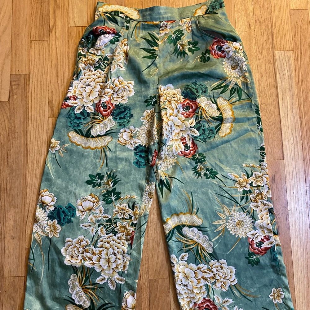 Zara silk pants